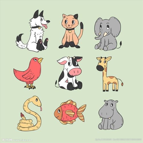 动物的图画 动物的图画怎么画