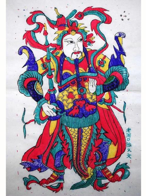 中国传统年画图片 中国传统年画图片大全门神