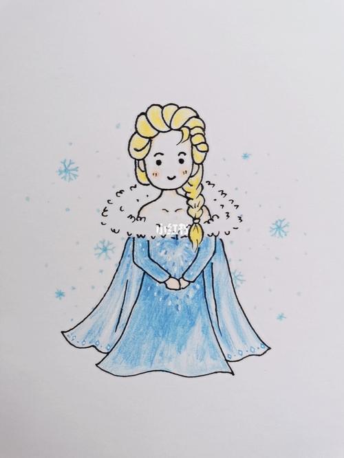 艾莎公主怎么画 艾莎公主怎么画简单又漂亮
