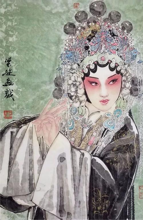 中国人物画 中国人物画作品欣赏