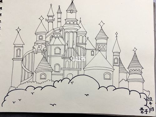 城堡简笔画图片 城堡简笔画图片大全儿童简笔画