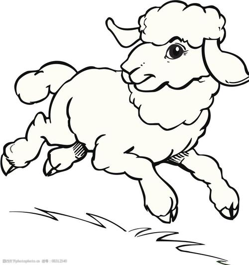 简笔画羊的画法 简笔画羊的画法最简单