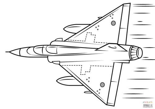 如何画飞机简笔画 如何画飞机简笔画步骤