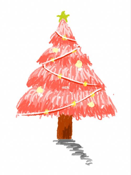 手绘圣诞树 手绘圣诞树图片
