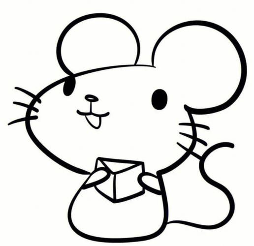 老鼠的简笔画7 2 老鼠的简笔画7和2组合
