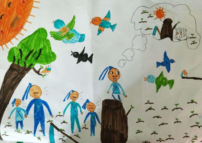 成语故事儿童画 成语故事画简单漂亮