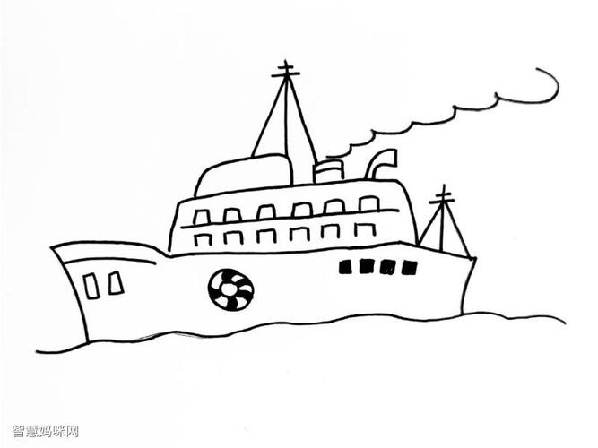 船的简笔画法图片大全 船的简笔画法图片大全幼儿园
