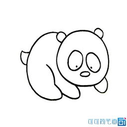 小熊猫的简笔画 小熊猫的简笔画图
