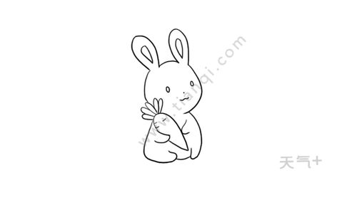 怎么画小兔子最可爱 怎么画小兔子最可爱