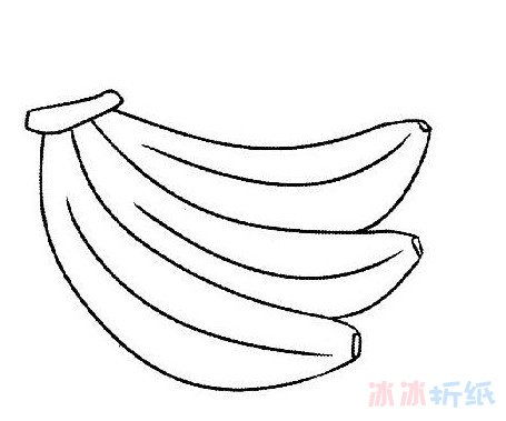 香蕉怎么画简笔画 怎么画香蕉漂亮又简单