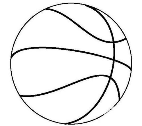 篮球的简笔画 足球的简笔画简单