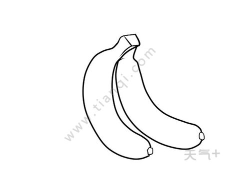 香蕉图片简笔画 香蕉图片简笔画儿童画