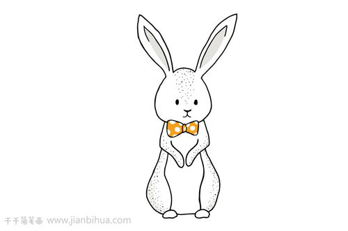 兔子图片简笔画彩色 兔子图片简笔画彩色眼睛