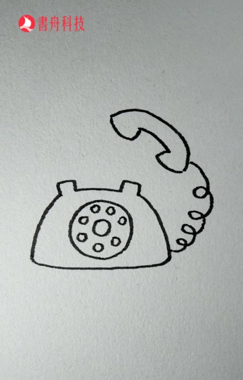 电话简笔画简单又漂亮 电话简笔画简单又漂亮119