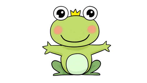 青蛙简笔画彩色 怎样画青蛙最简单