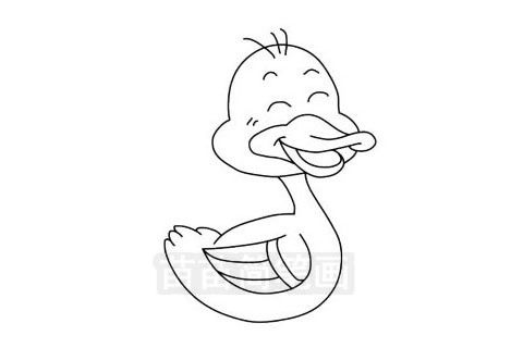 小鸭子怎么画简笔画 画小鸭子的简笔画