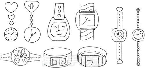 手表怎么画 手表怎么画简笔画