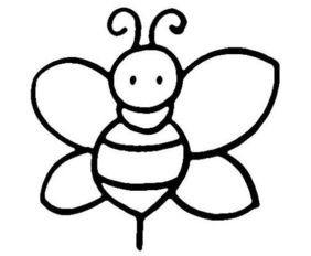 蜜蜂简笔画图片大全 简笔画蜜蜂的简单画法