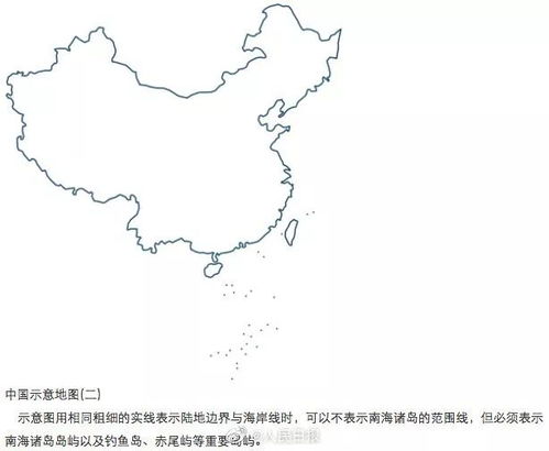 中国地图简笔画中国地图简笔画轮廓