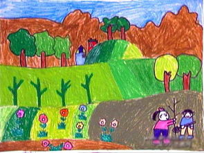 春天的画儿童画画 春天的画儿童画画简单