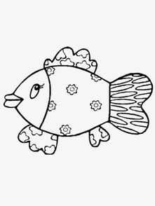 各种各样的鱼简笔画 各种各样的鱼简笔画名称