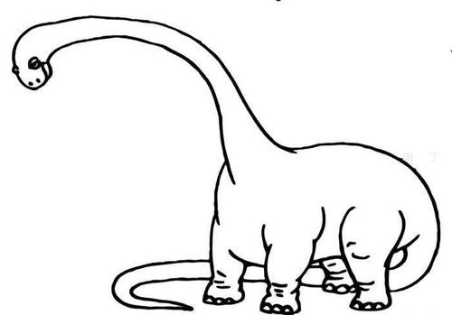 恐龙简笔画简单 画恐龙简笔画