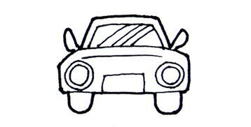 幼儿各种汽车简笔画 幼儿各种汽车简笔画图片