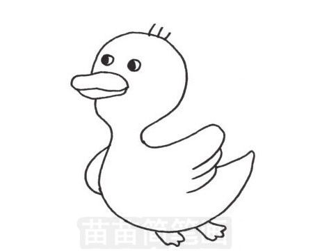 画鸭子怎么画 画鸭子怎么画简单一点