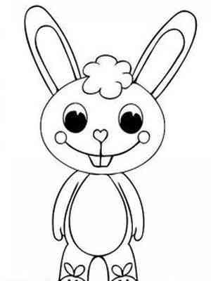 儿童简笔画小白兔 小兔子简笔画教程