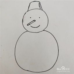 小雪人怎么画 蜜雪冰城的小雪人怎么画
