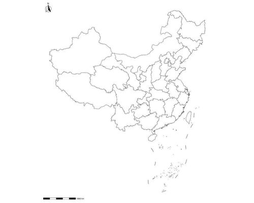 中国轮廓图画法图片