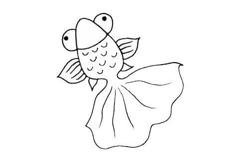 金鱼的简笔画 金鱼的简笔画怎么画