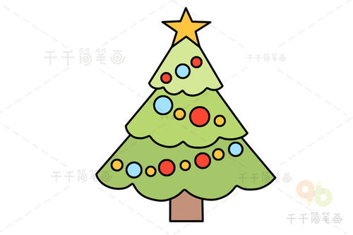 圣诞树怎么画漂亮 圣诞树怎么画漂亮简单