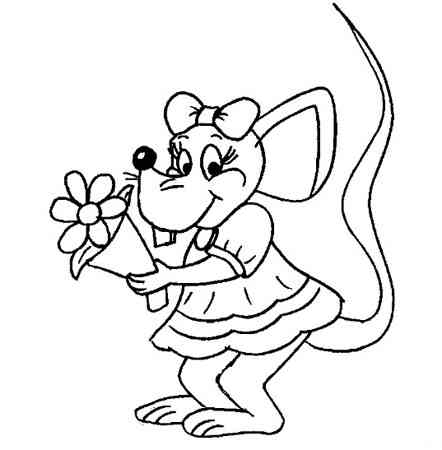 鼠的简笔画 小老鼠的简笔画