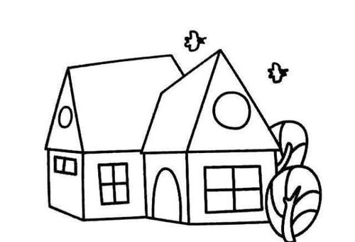 画个房子怎么画 学画房子
