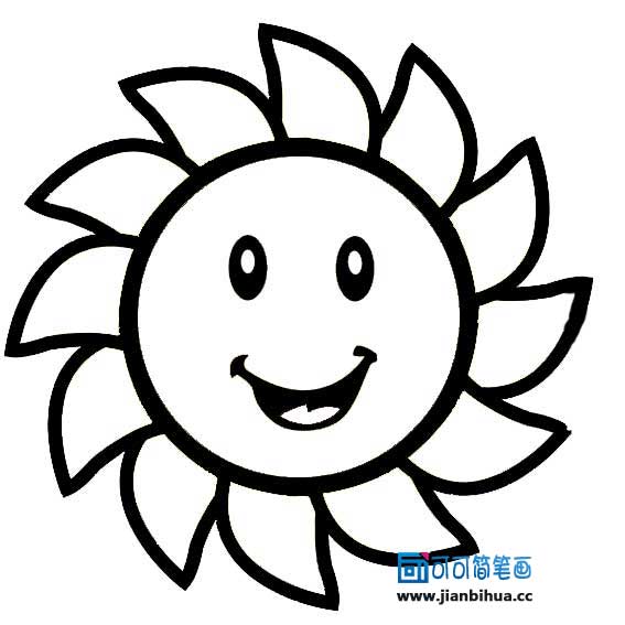 儿童画太阳的各种画法 儿童太阳怎么画
