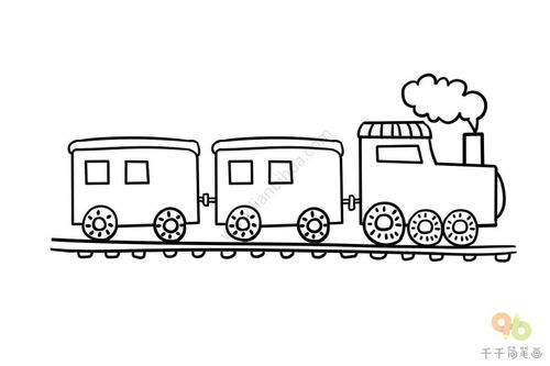 怎么画火车 怎么画火车简笔画
