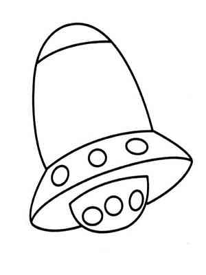 宇宙飞船怎么画简笔画 关于宇宙飞船的简笔画