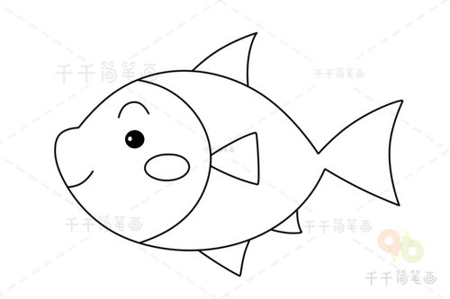 鱼怎么画简笔画 鱼怎么画简笔画图片