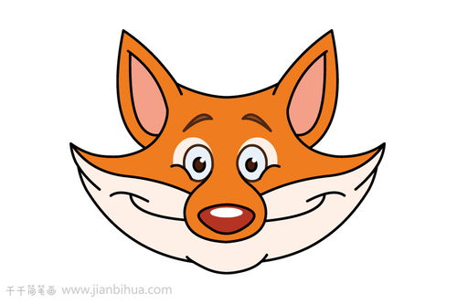 小狐狸头饰图片打印图片