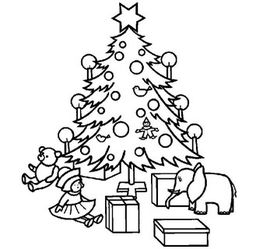 儿童简笔画圣诞树 儿童简笔画圣诞树怎么画