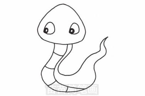简笔画蛇的画法最简单 简笔画蛇的画法最简单图片