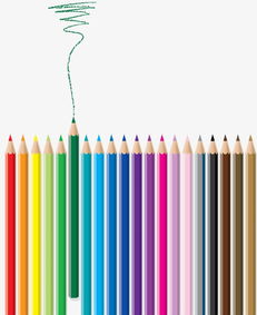 铅笔简笔画彩色 铅笔简笔画彩色手绘
