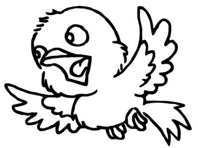 小鸟怎么画简笔画 画小鸟的简笔画