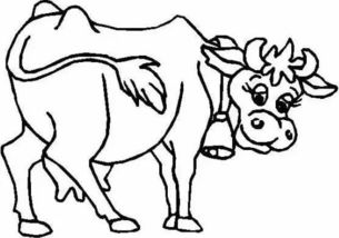 牛简笔画可爱 简笔画牛的画法