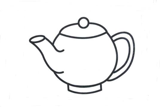 茶壶的简笔画 茶壶的简笔画怎么画