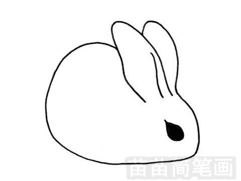 小兔子简笔画图片 小兔子简笔画图片大全可爱