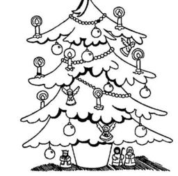 简易圣诞树怎么画 简笔圣诞树怎么画