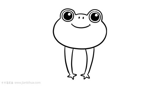 小青蛙简笔画 小青蛙简笔画可爱