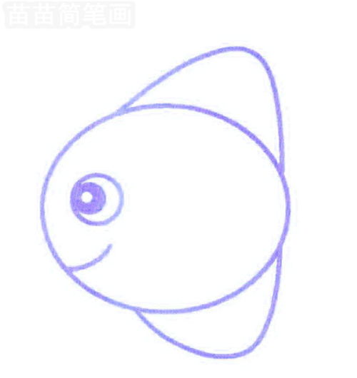 小鱼简笔画图片带颜色 小鱼简笔画图片带颜色画法